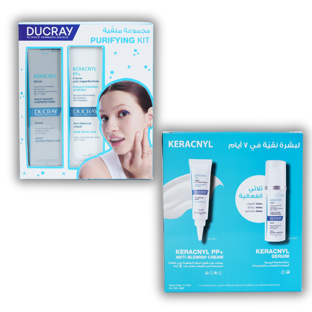 Ducray Keracnyl Serum + Ducray Keracnyl PP+ Anti-Blemish Cream Get 20% Off-3