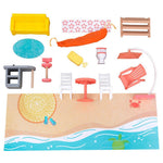 KidKraft Ferris Wheel Fun Beach House Dollhouse