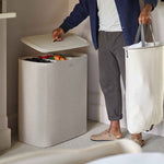Joseph Joseph Tota Trio 90L Ecru Laundry Separation Basket