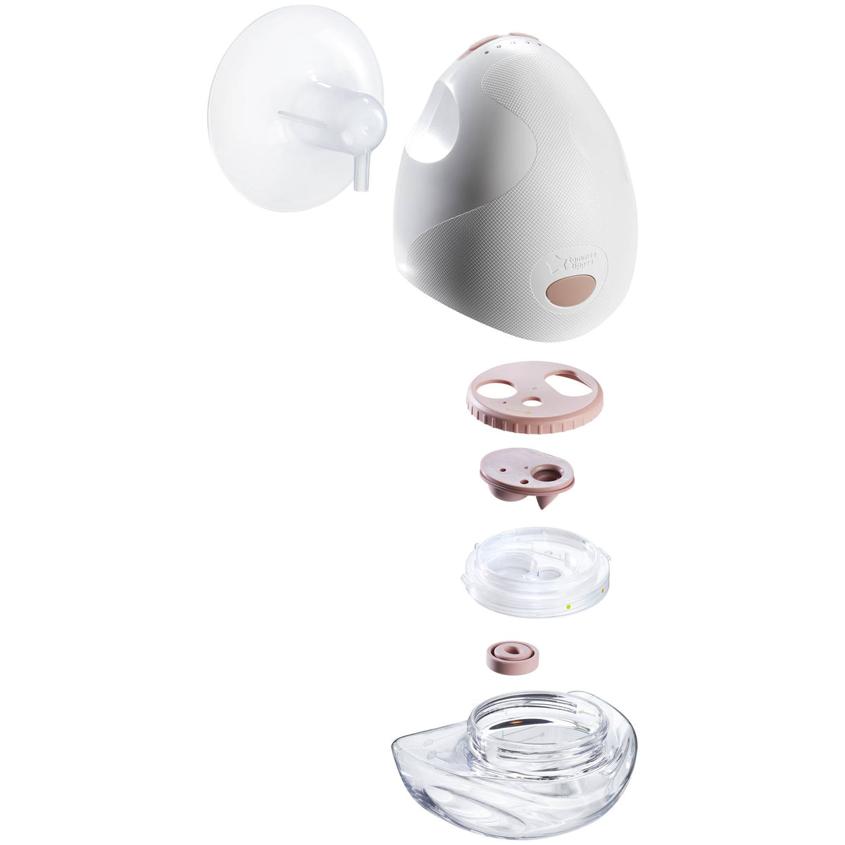 Portable Electric Breast Pump & Milk Collector Bottles