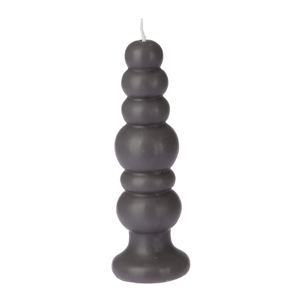 Decro Ball Candle Antracite | Home Decoration | 50% Soy Beeswax