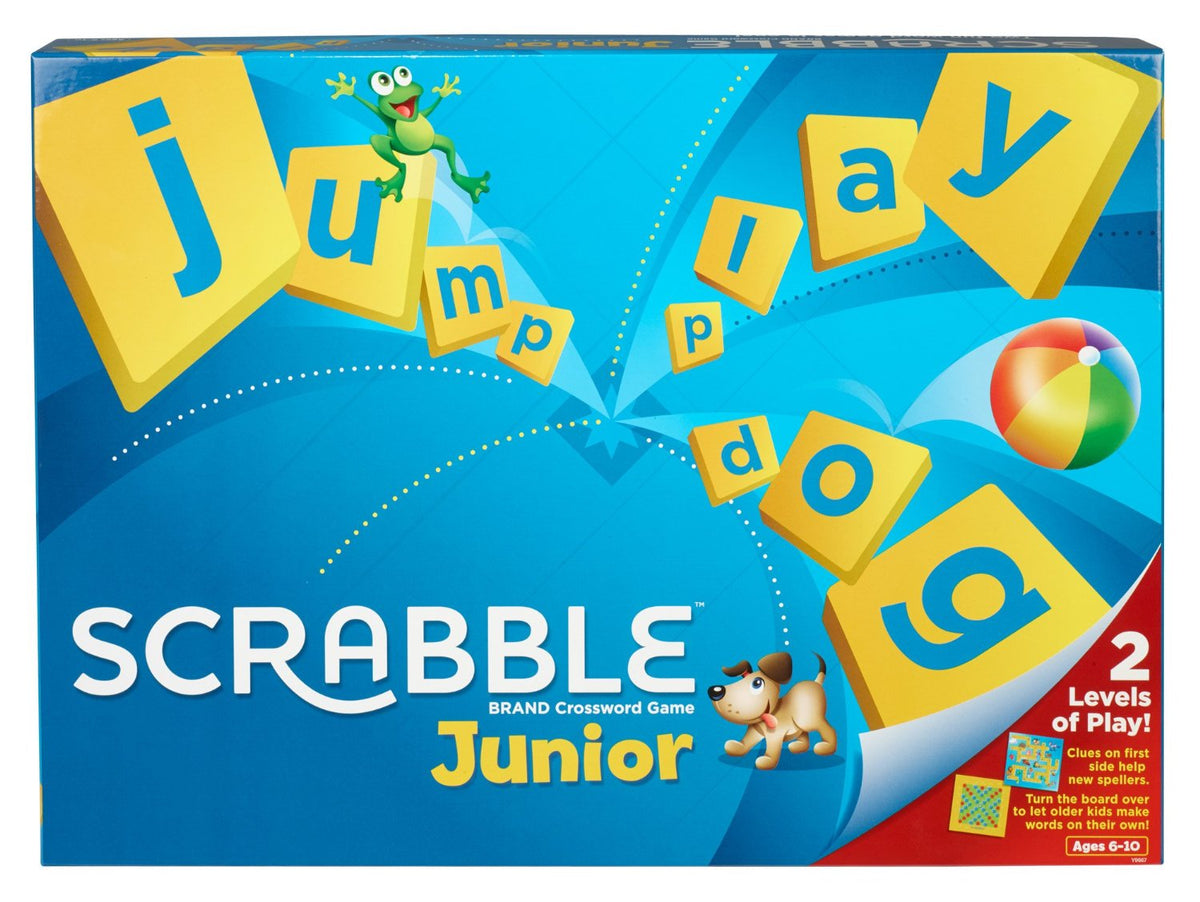 Mattel Scrabble Junior, English
