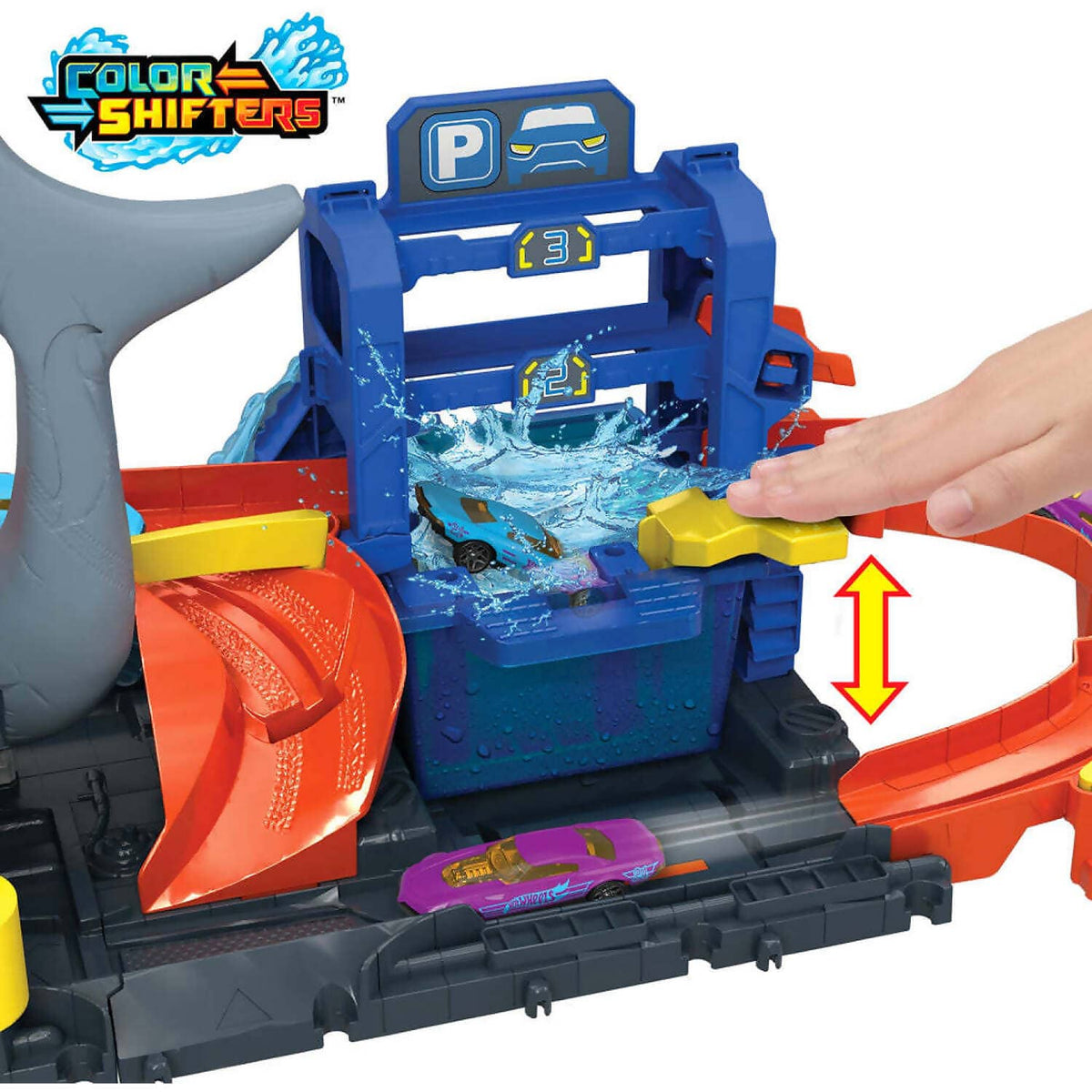 Hotwheels City Ultra Shark Car Wash