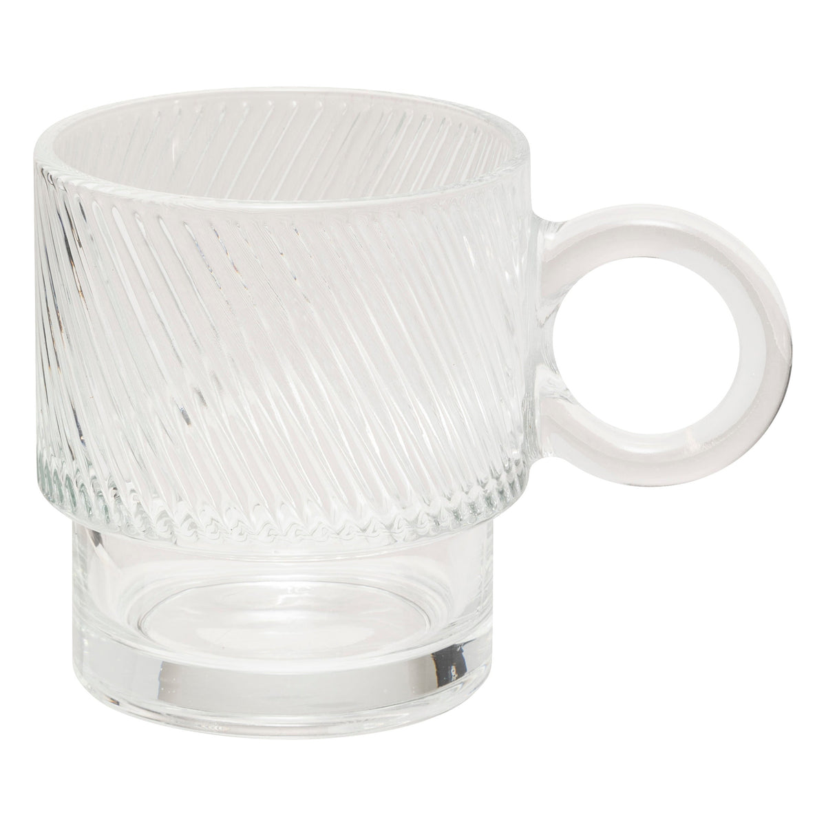 Lorène Mug 30 cl Transparent Glass