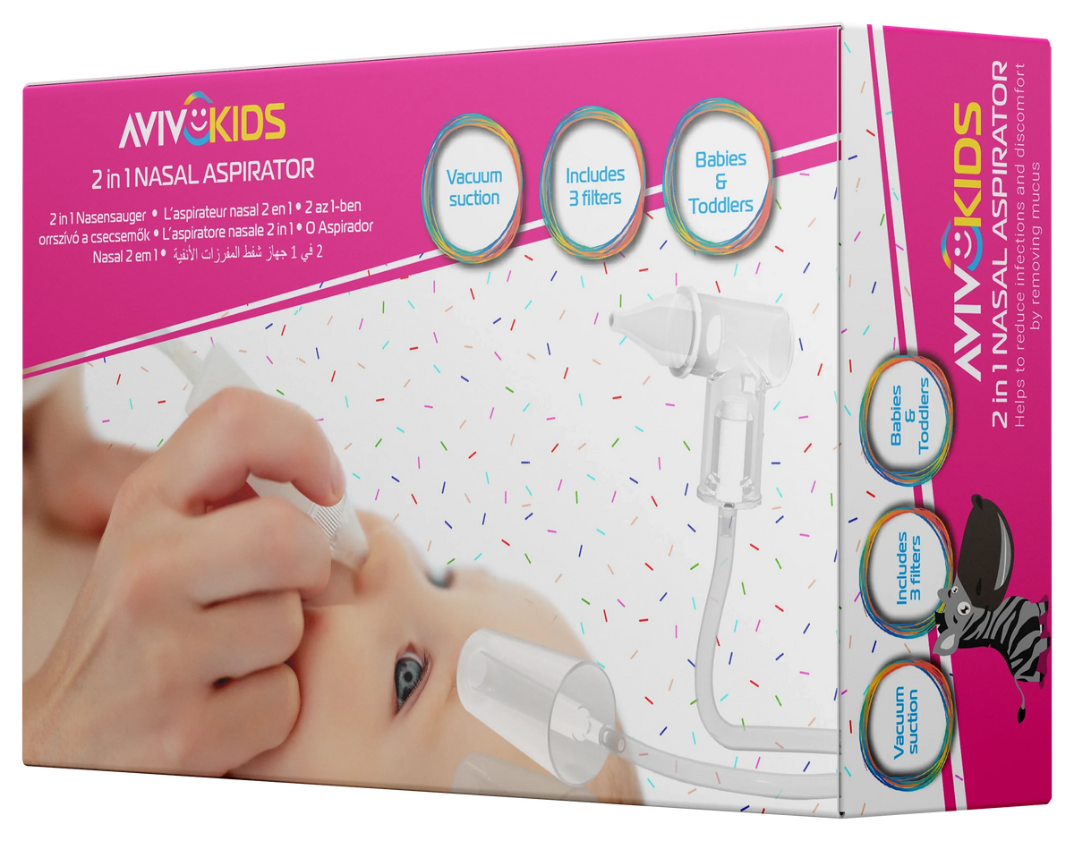2 In 1 Nasal Aspirator ( Manual And Vaccum Function)