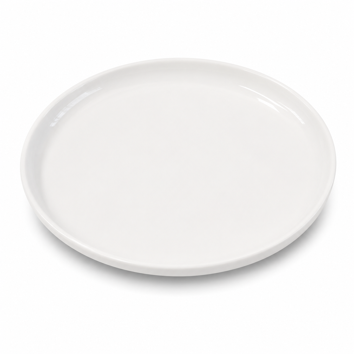 Deep Plate White Porcelain