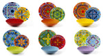 "PUEBLA" 18 PCS DINNER SET
