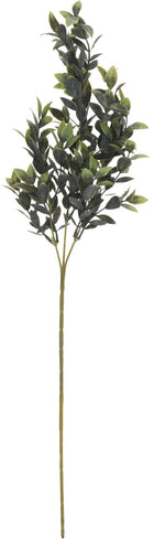 BRANCH SINGLE LEAF DESIGN, Polyester, Plastic, 66 cm