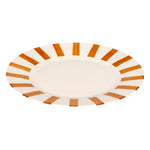 Cheri Flat Plate, Ochre, 27 cm Diameter