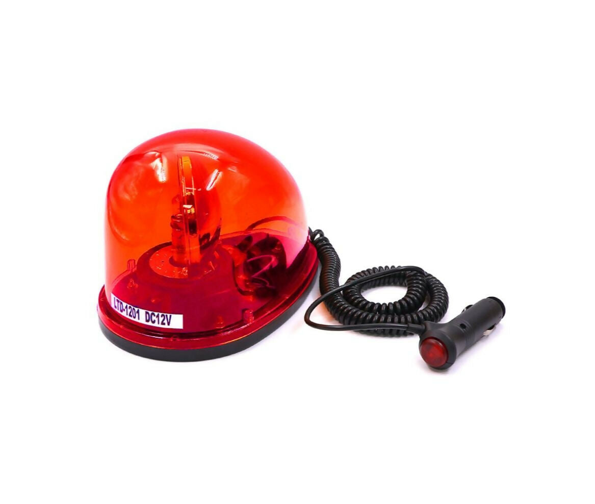Car Exterior Lighting | Magnetic Mounted Warning Light | 25W | Red