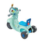 VTech 3 in 1 Interactif Scooter Blue Ride-On