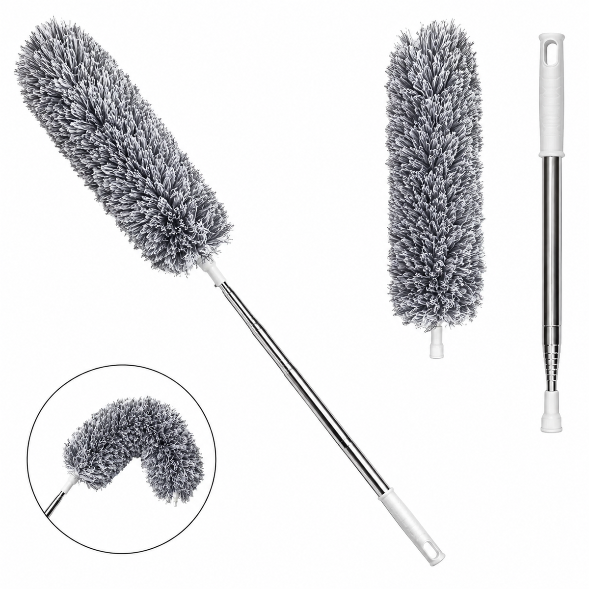 Telescopic & Flexible Microfiber Magic Duster