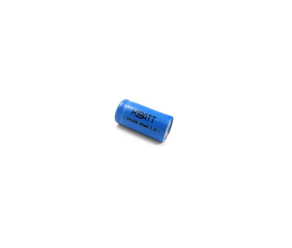 Lithium Iron Phosphate Battery | LiFePO4 | 3.2V 400mAH | IFR16340 (2pcs)