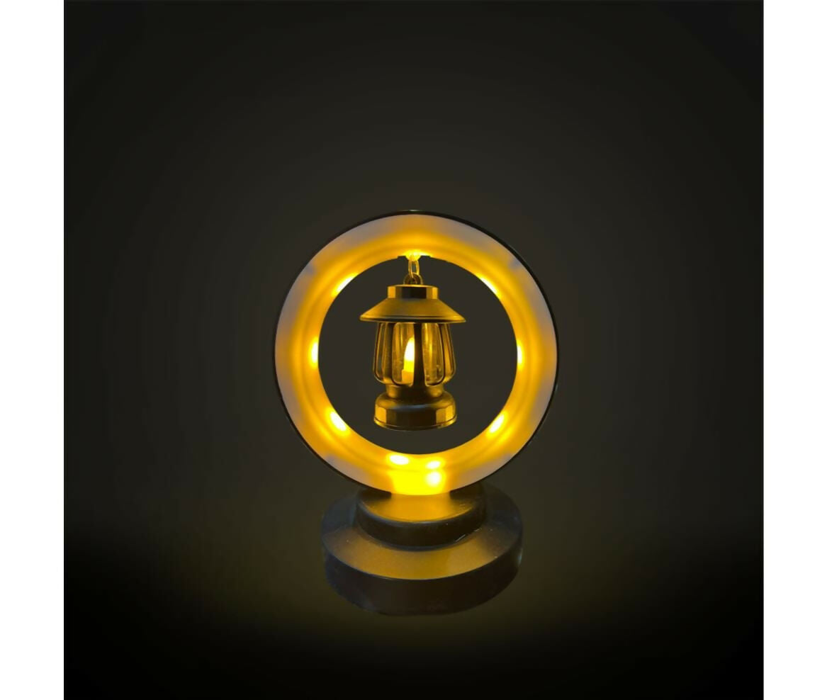 Fanous Light LED, Ring with Stand and Fanous, Black