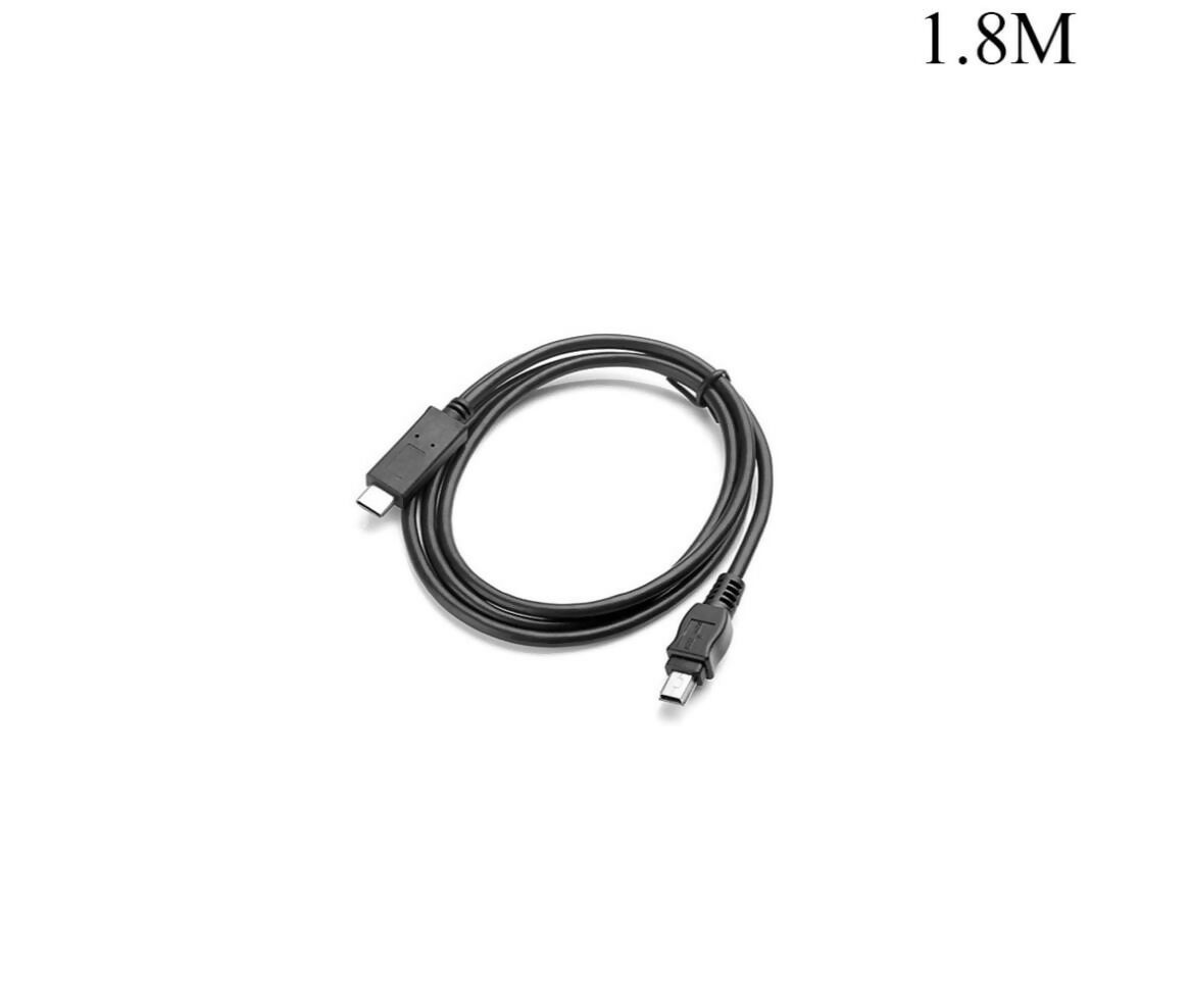 Data Cable | USB-C - Mini USB Male | 1.8M