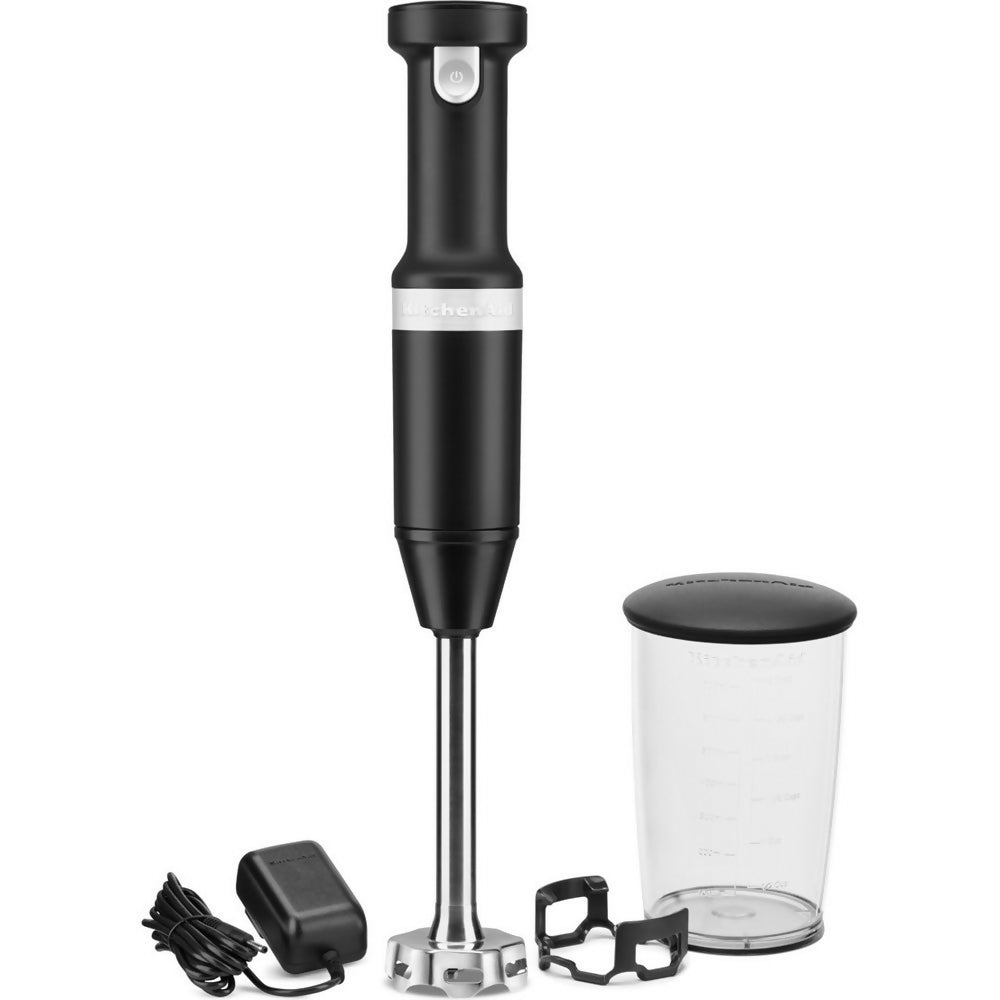 KitchenAid Cordless Variable Speed Hand Blender - Black Matt