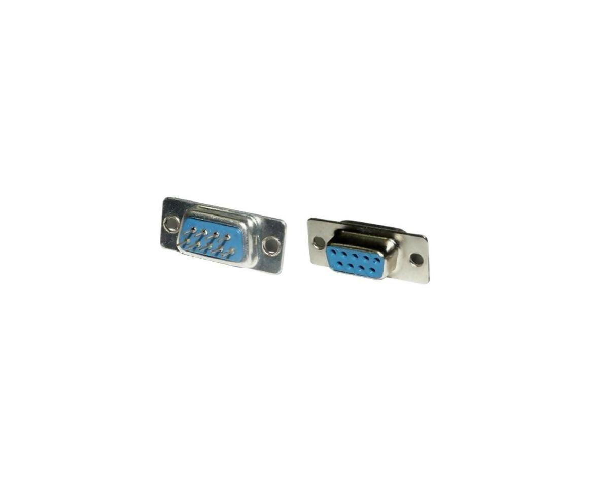 Connector | DB9 Female | Dip Solder Straight | PCB Mount