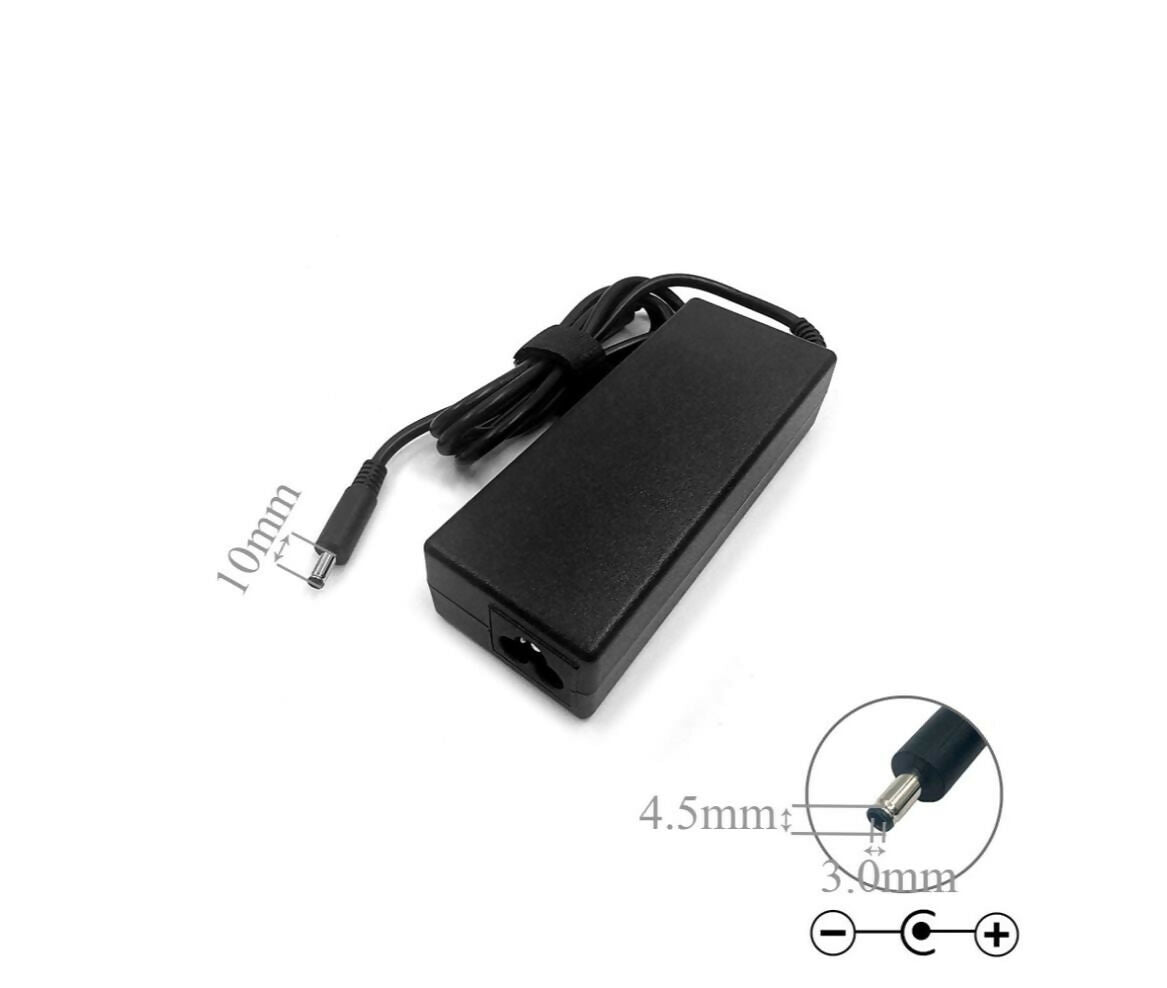 Laptop Power Adapter | DC 19.5V 4.62A 90W | 4.5x2.7mm | Compatible With Dell Latitude
