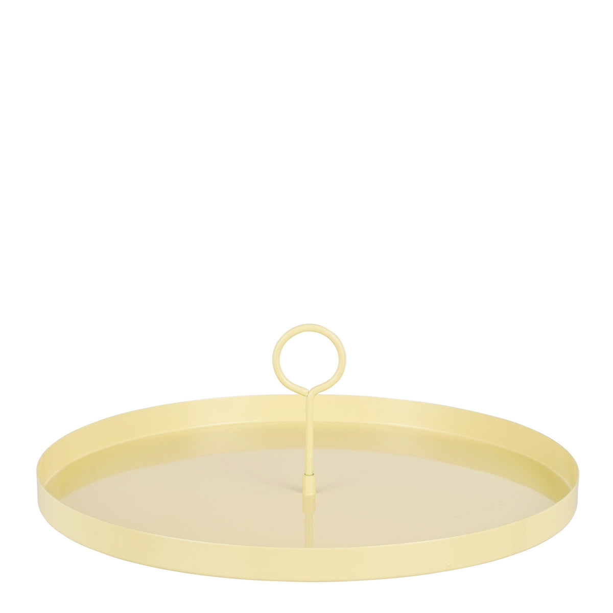 Modern Kitchen Serving Tray - Orange/Yellow, 40cm