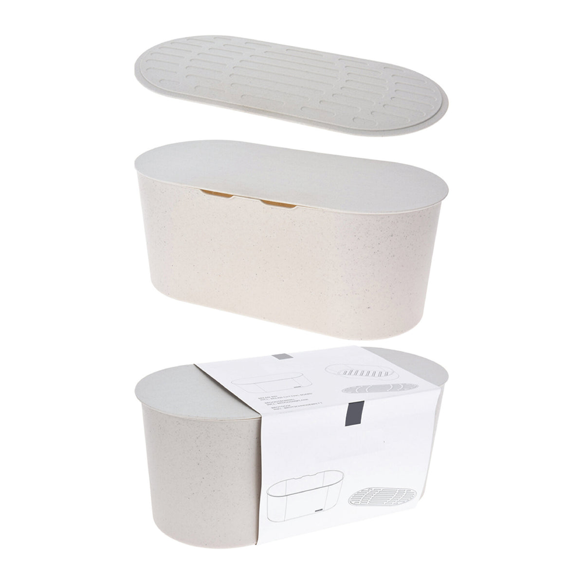 Bread Box Plastic with Lid