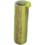 Stoneware Decorative Vase Multi-Color 22 cm with Yellow Ball