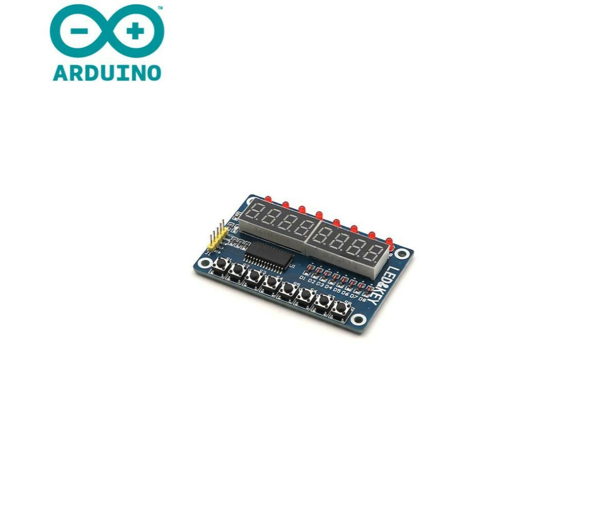 7 Segment Display Module | LED & Key | TM1638
