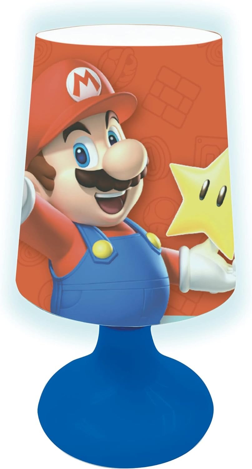 Lexibook Super Mario Nintendo Bedside Lamp