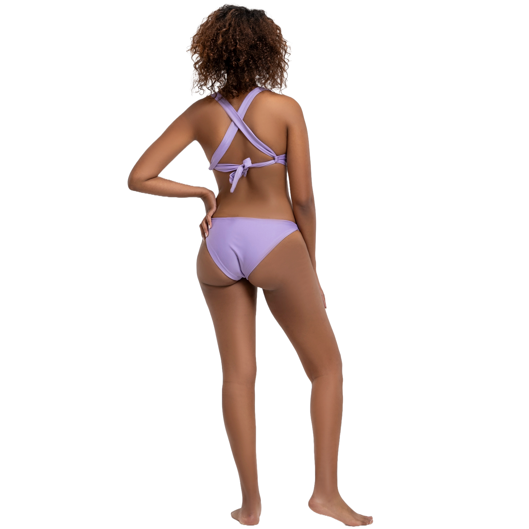 Lucia Bikini Top - Purple