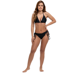 black and white reversable bikini set