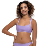 Lucia Halter Bikini Top in purple