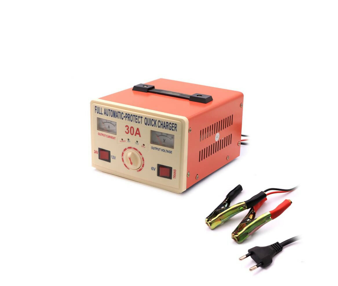 Charger Battery | Fast | 6 & 12 & 24 30A