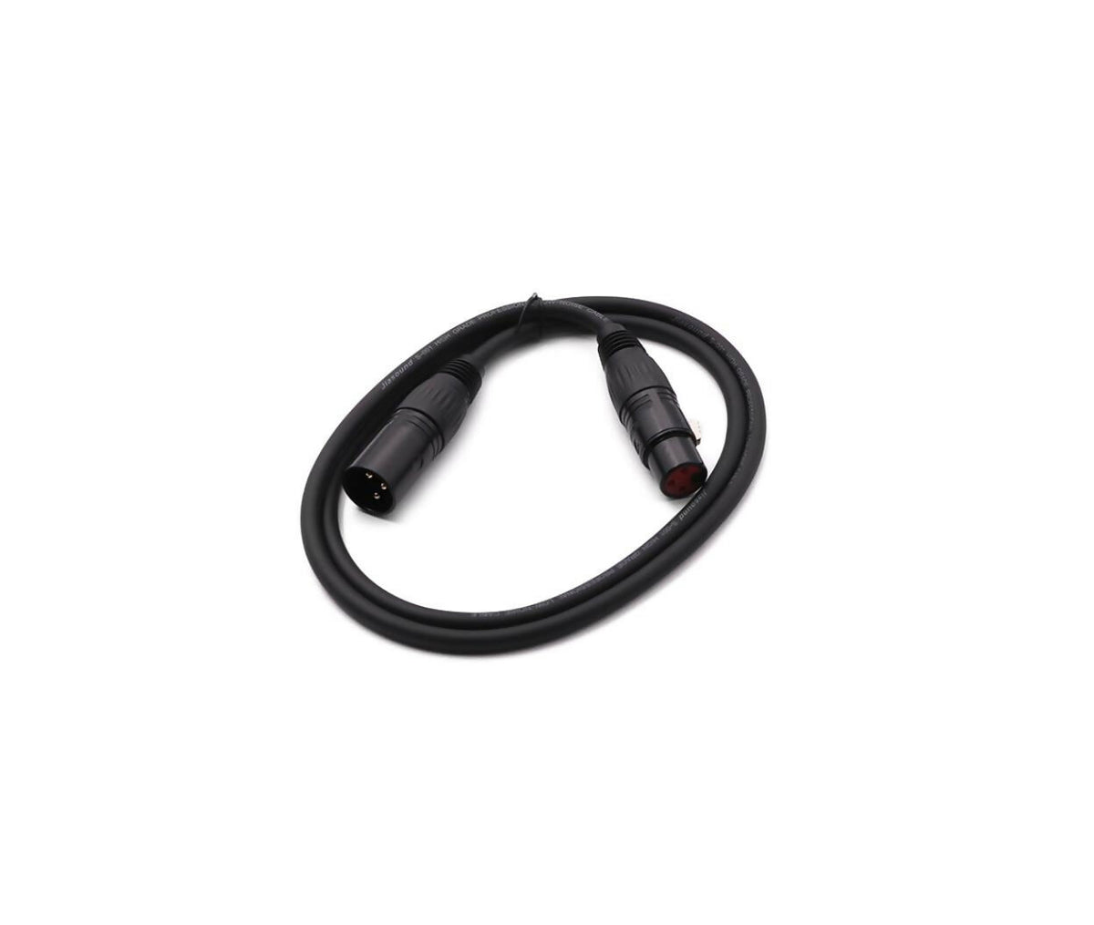 Audio Cable | XLR 3-Pin | Male - Female | 1M | JIA