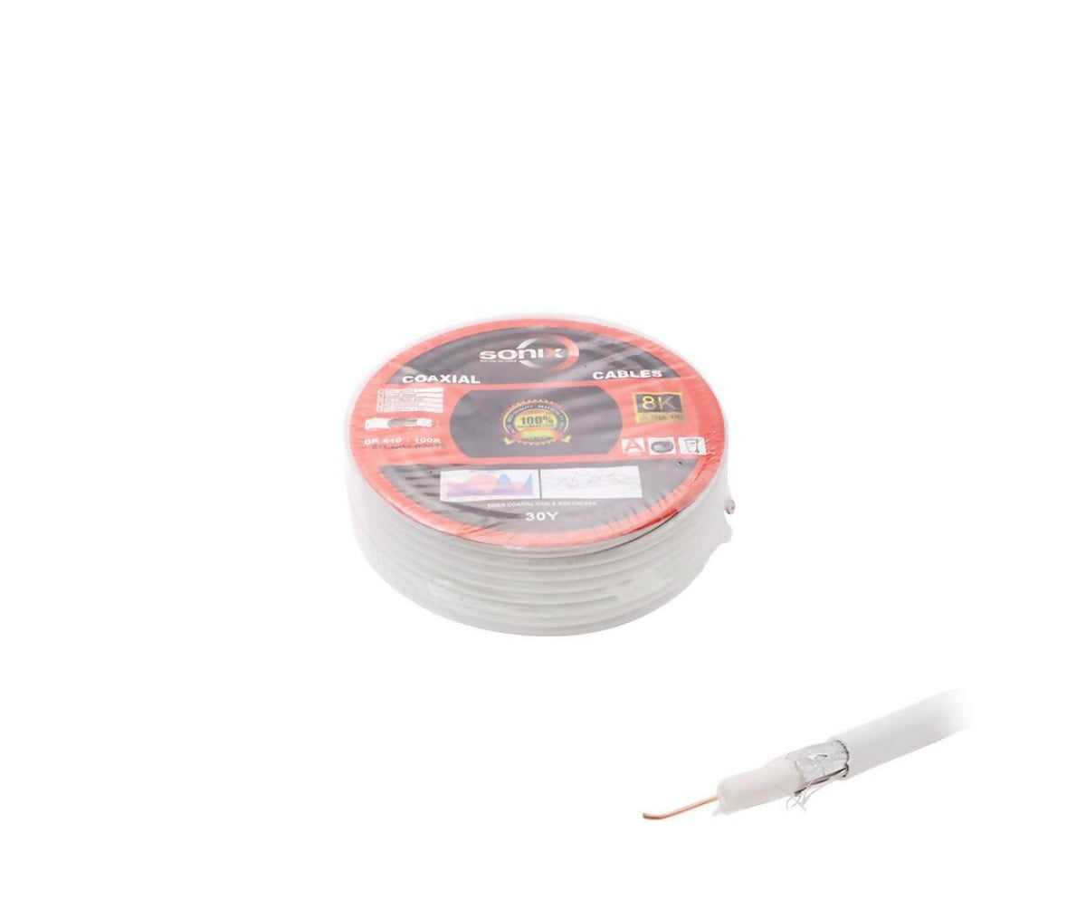 Coaxial Cable | RG-6 | 75 Ohm | 27.4M