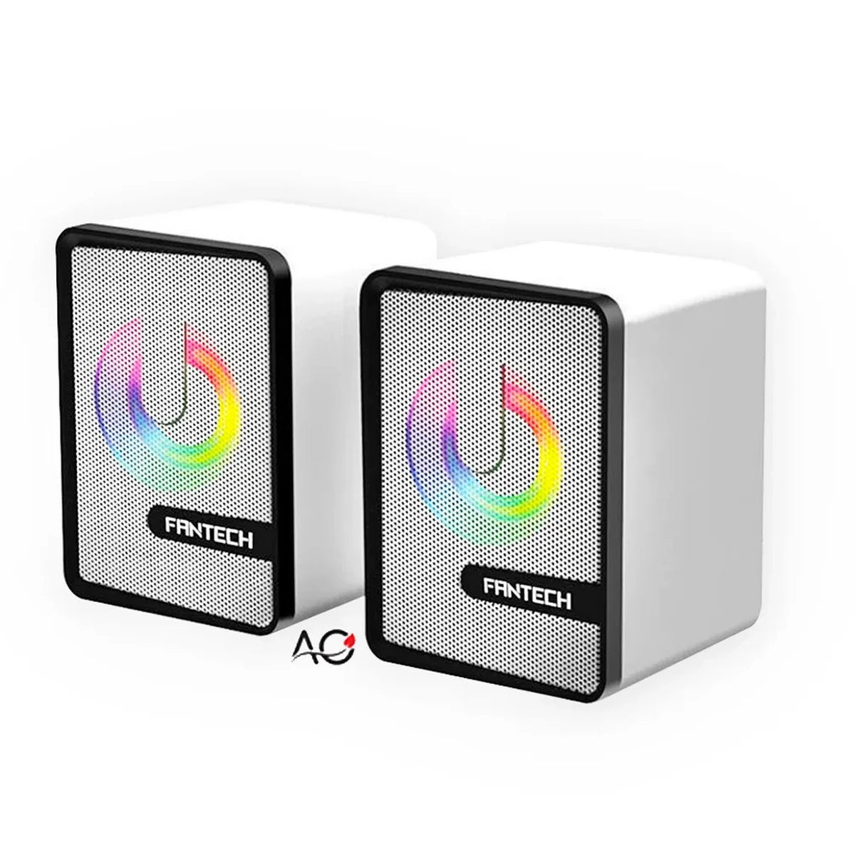 Fantech (GS203) Beat Mobile Gaming & Music Speaker, 45mm, USB + 3.5mm Plug - Black