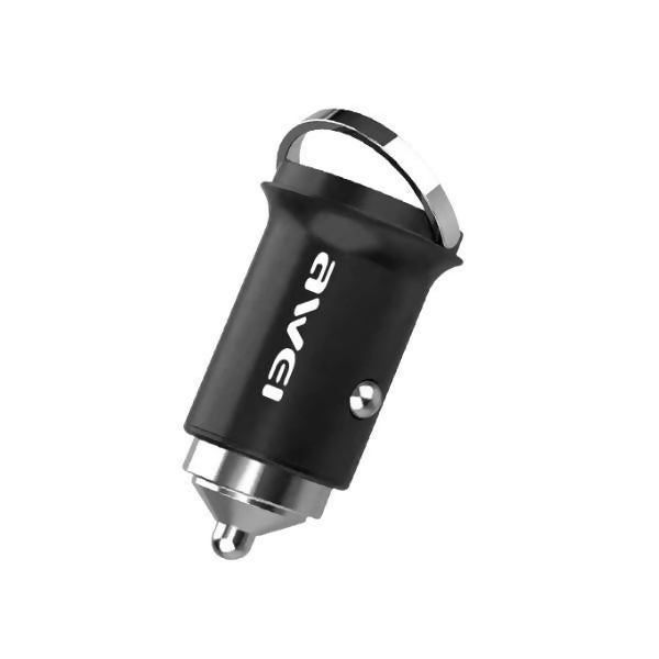 Awei 30W Usb and Type-c Car Charger Black