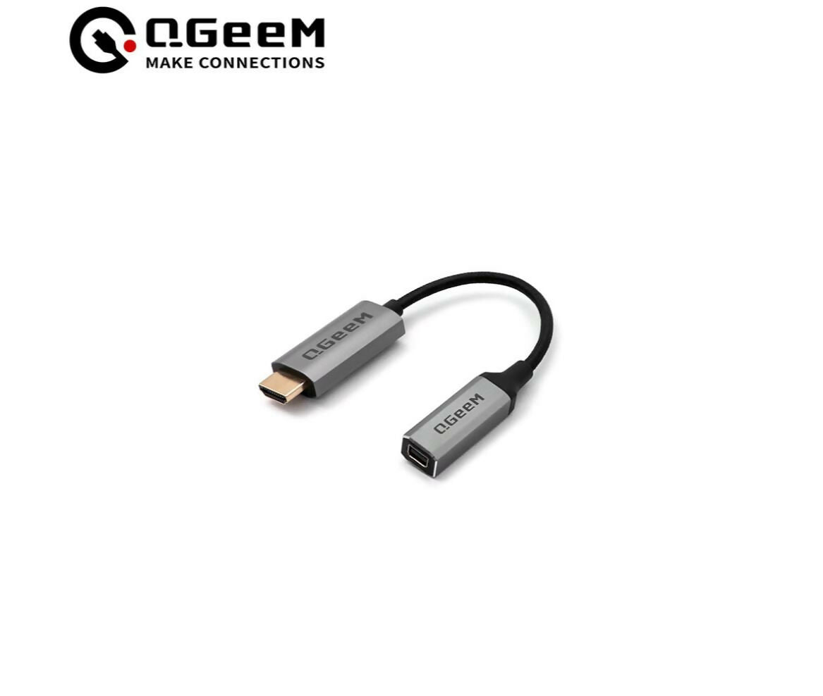 Computer Cable Adapter | HDMI Male - Mini Display Port Female | 0.1m