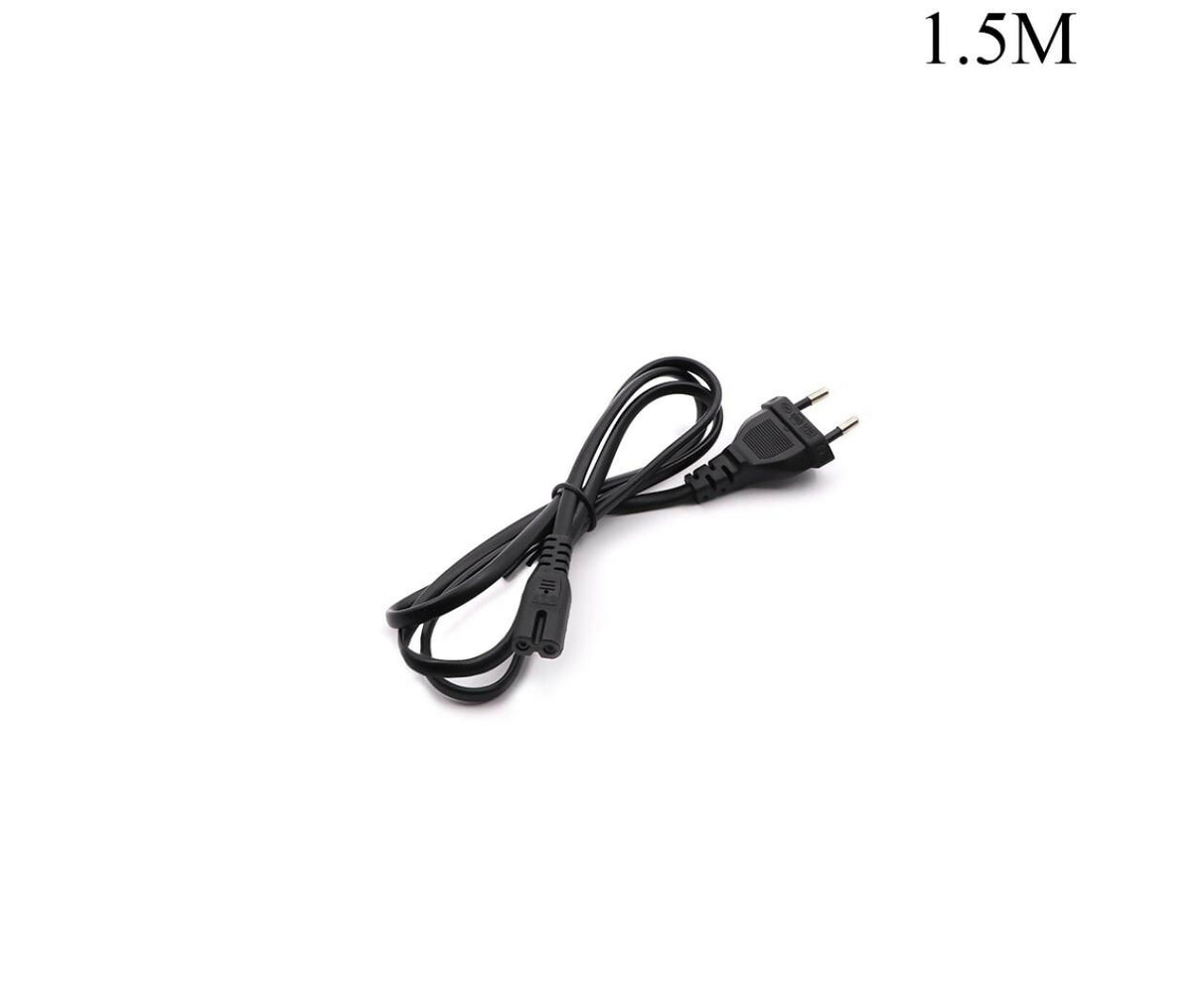Power Cable | EU Plug - 2-Prong | 2x0.75mm | 1.5M