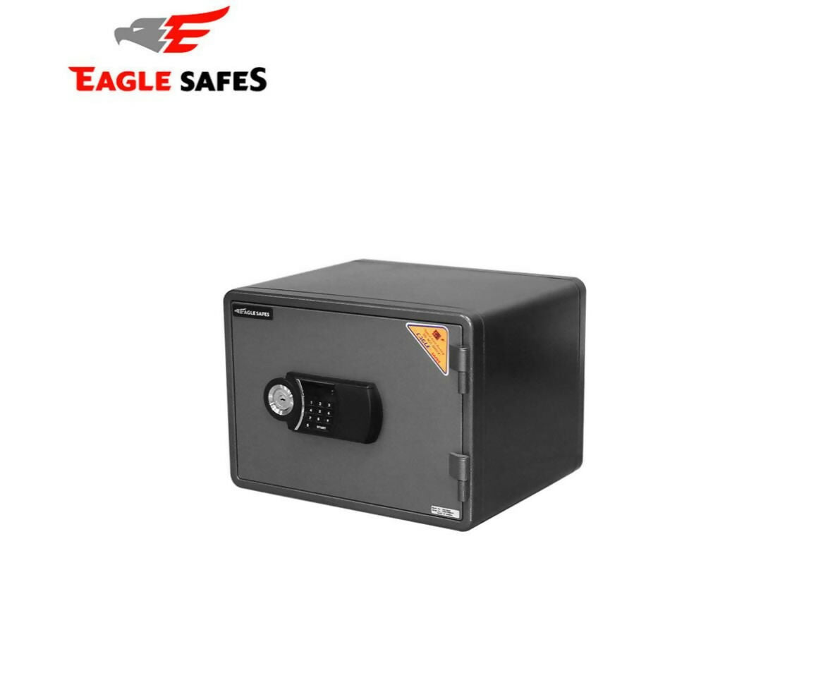 Safe Box | Electronic key | Fire Resist | 356x476x388mm | 37Kg | Black