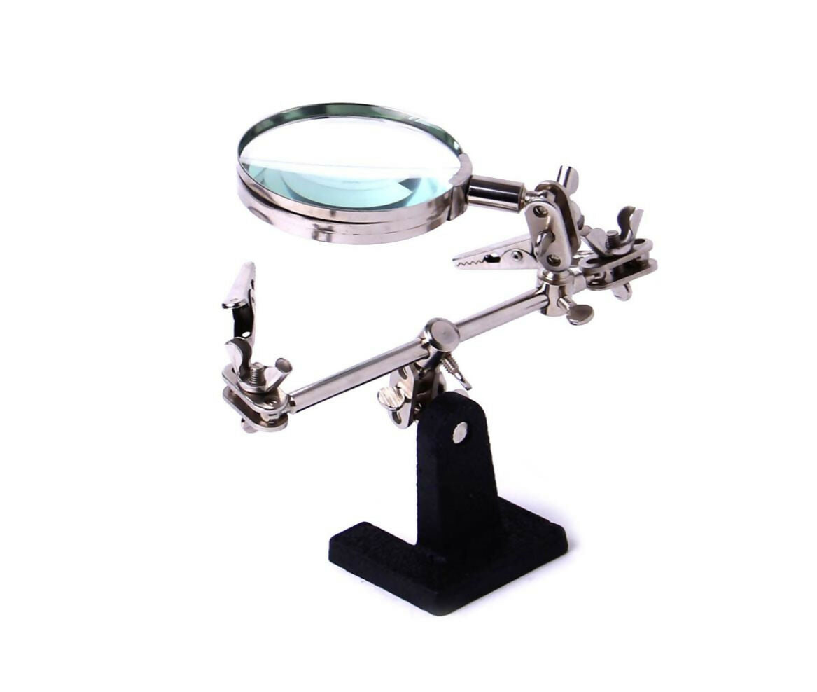 Magnifier | 2x Alligator Clips | x4 Zoom
