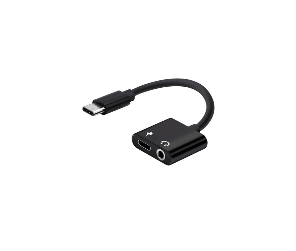 USB-C to 3.5mm Audio Adapter – Fast Charging & Mic Support