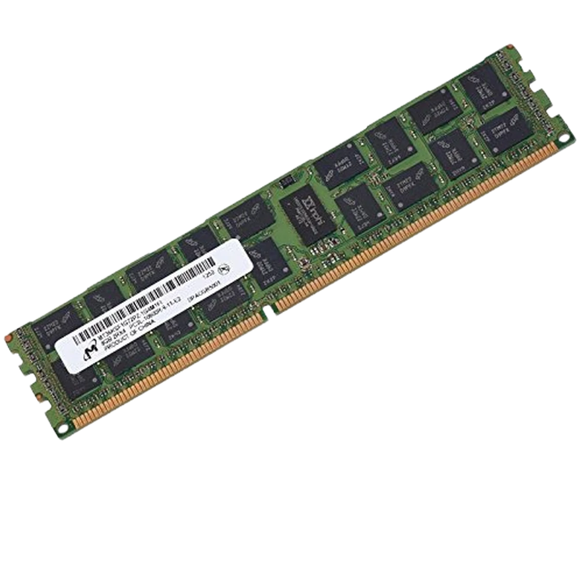Micron (MT36KSF1G72PZ-1G6K1HF) 8Gb DDR3L-1600MHz PC3L-12800R RDIMM 1.35V 240 pin - ECC Server Ram