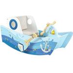 Hape Captain's Rocking Boat Wooden Toy
