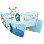 Hape Captain's Rocking Boat Wooden Toy