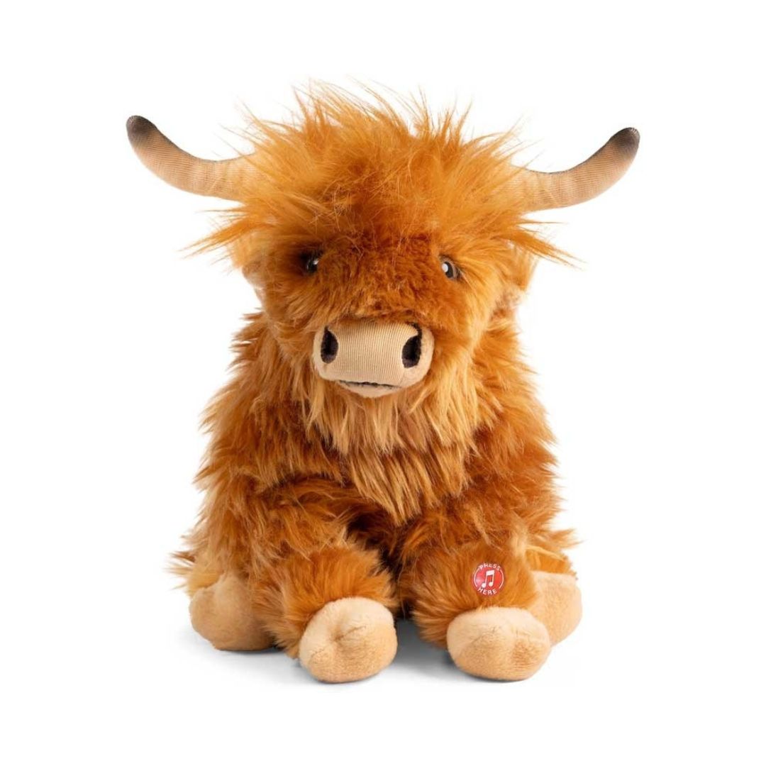 Living Nature Highland Cow Plush