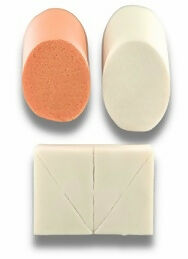 RICE SHAPE FACE SPONGE 2 PCS