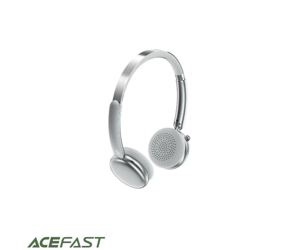 Active Noise Cancelling Wireless Headset, silver