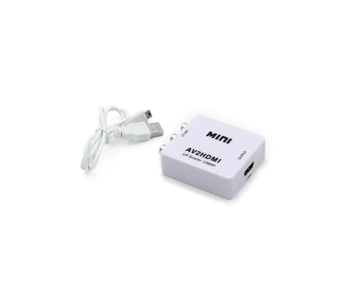 Audio Video Converter | 3x RCA - HDMI | Mini