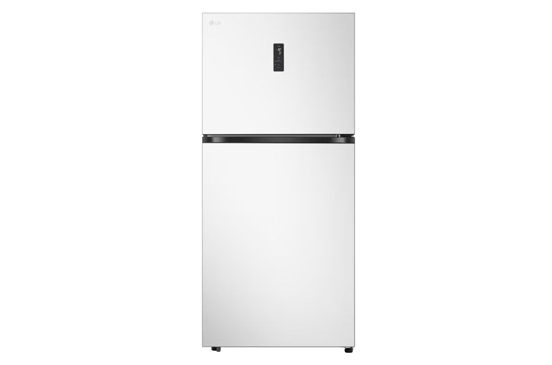 LG Top Mount Freezer 656LGross Capacity Refrigerator, LINEARCooling™, ThinQ™ Essence White