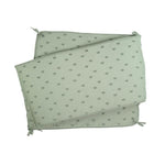 Trois Kilos Sept Honey Crib Bumper – Argile (40 x 80 cm)