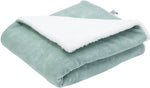 Trois Kilos Sept Wooly Sherpa Blanket Mint (75 x 100 cm)